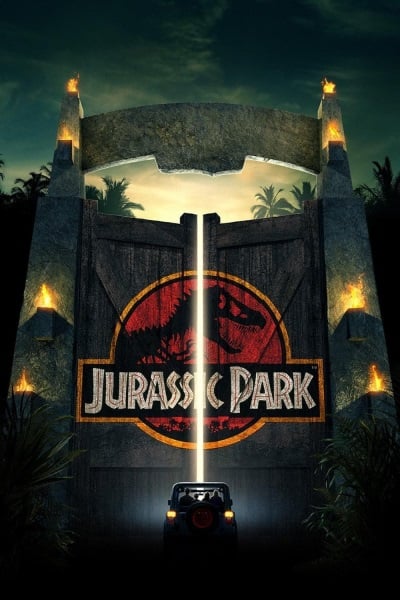 Jurassic Park (1993) - Vertical Movie Poster
