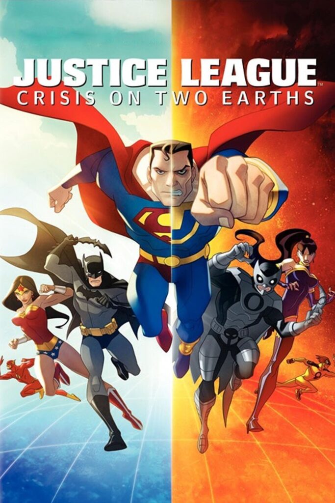 Justice League: Crisis on Two Earths (2010) - Vertical Movie Poster