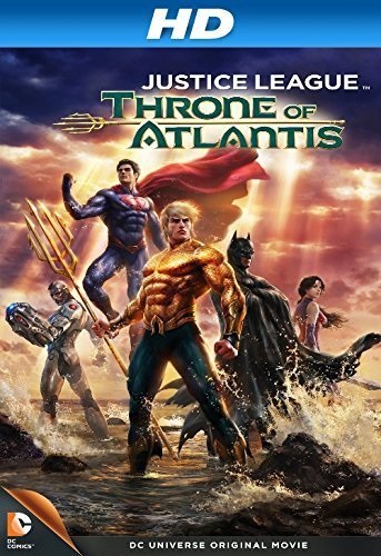 Justice League: Throne of Atlantis (2015) - Vertical Movie Poster