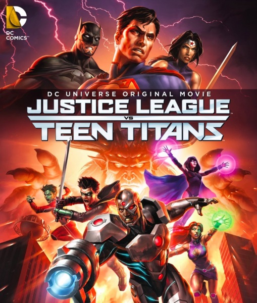 Justice League vs. Teen Titans (2016) - Vertical Movie Poster