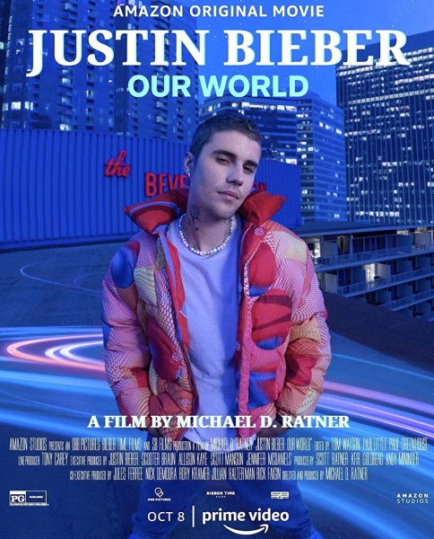 Justin Bieber: Our World (2021) - Vertical Movie Poster