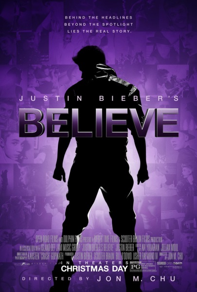 Justin Bieber's Believe (2013) - Vertical Movie Poster