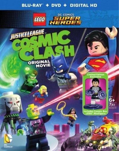 LEGO DC Comics Super Heroes: Justice League - Cosmic Clash (2016) - Vertical Movie Poster