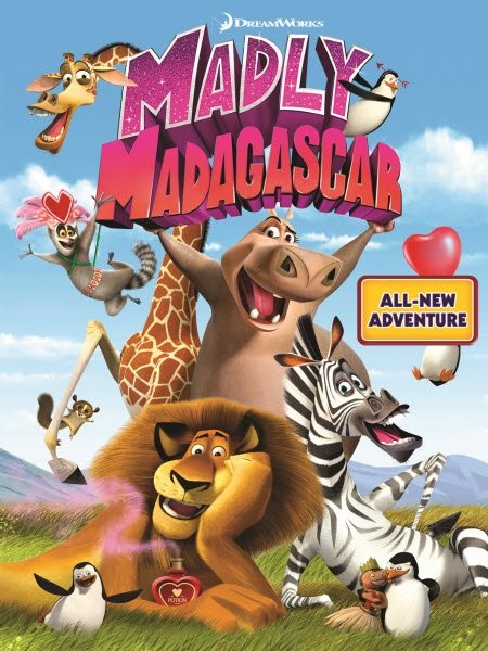Madly Madagascar (2013) - Vertical Movie Poster