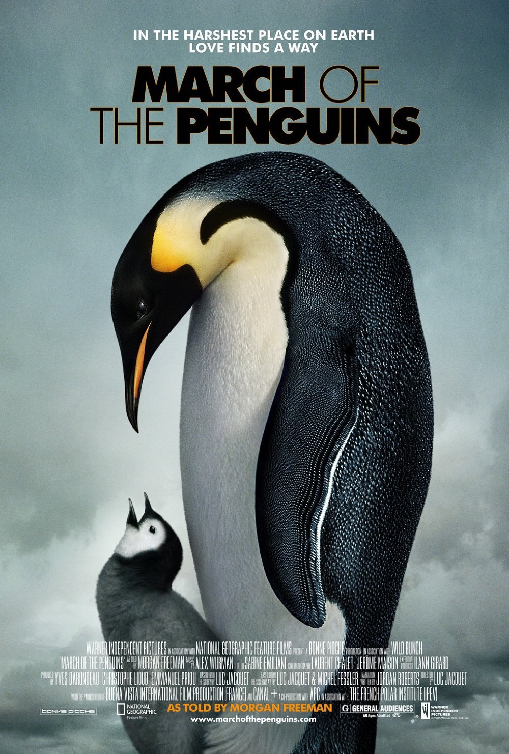March of the Penguins (2005) - Vertical Movie Poster