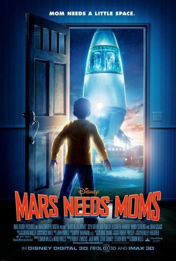 Mars Needs Moms (2011) - Vertical Movie Poster