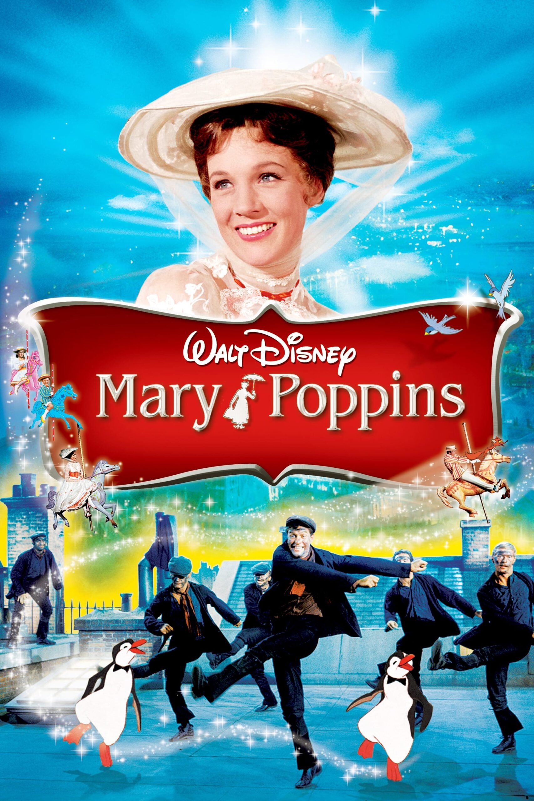 Mary Poppins (1964) - Vertical Movie Poster