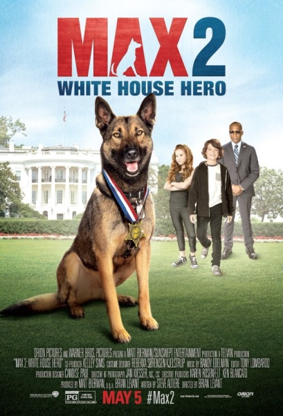 Max 2: White House Hero (2017) - Vertical Movie Poster