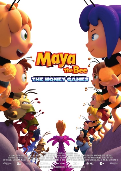 Maya the Bee: The Honey Games (2018) - Vertical Movie Poster