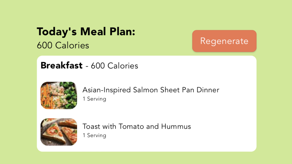 Meal plan