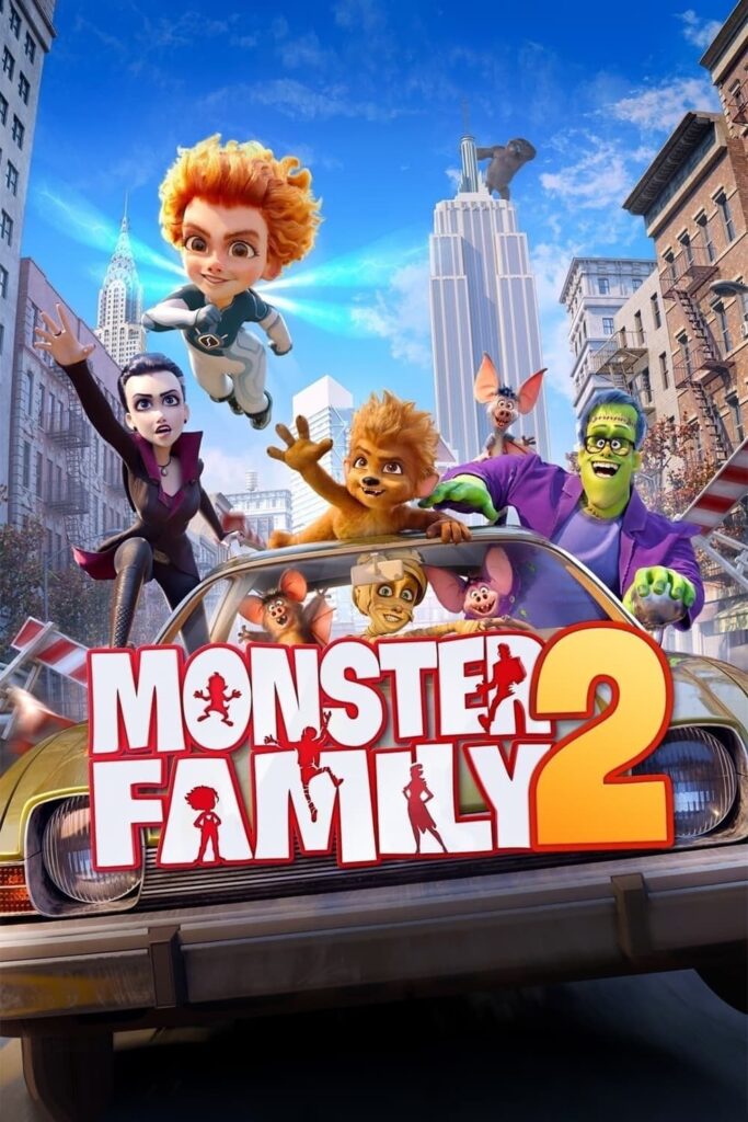 Monster Family 2 (2021) - Vertical Movie Poster