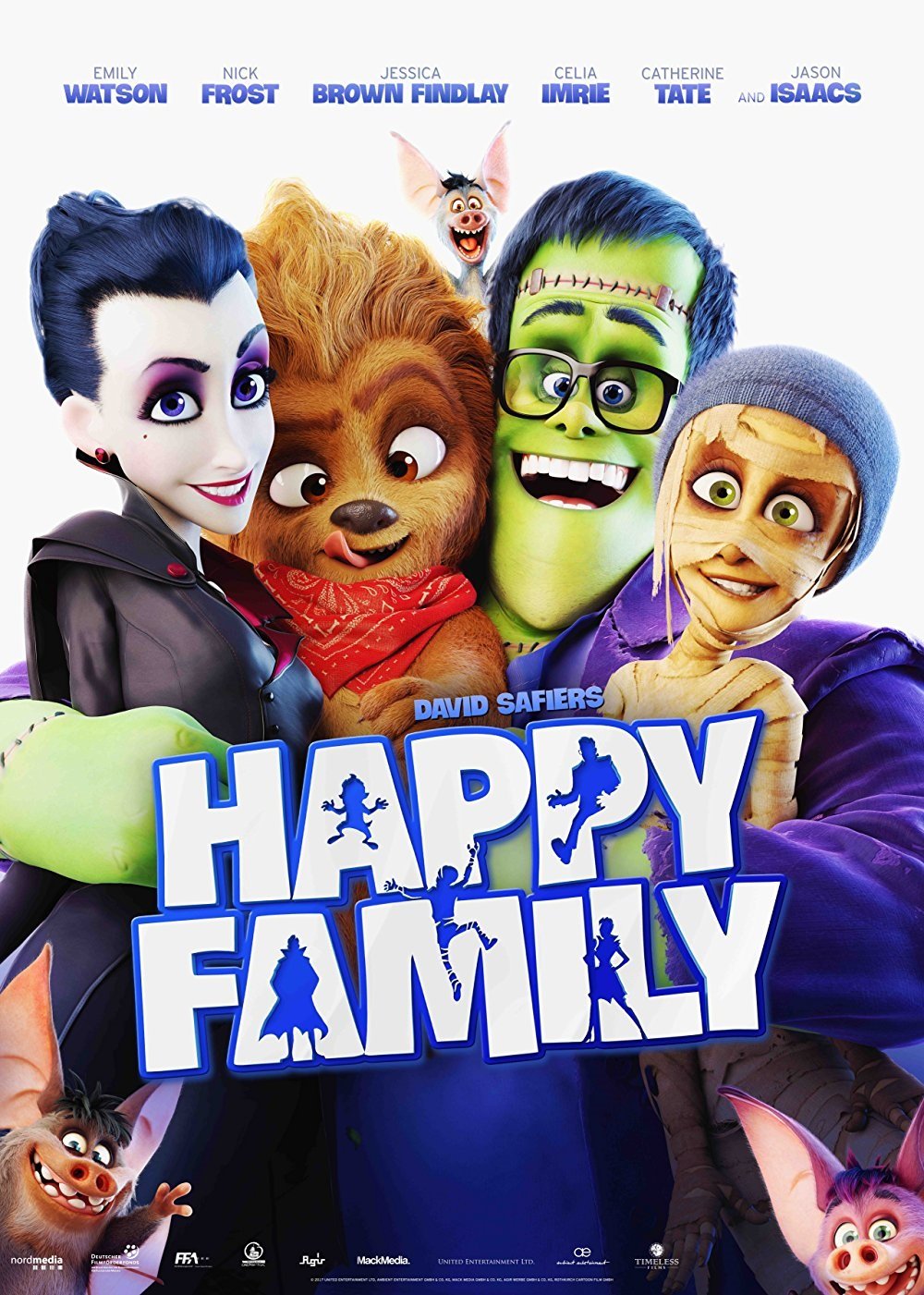 Monster Family (2017) - Vertical Movie Poster