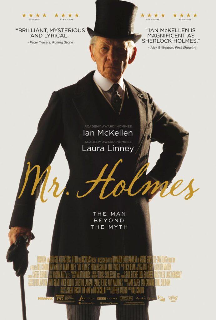 Mr. Holmes (2015) - Vertical Movie Poster