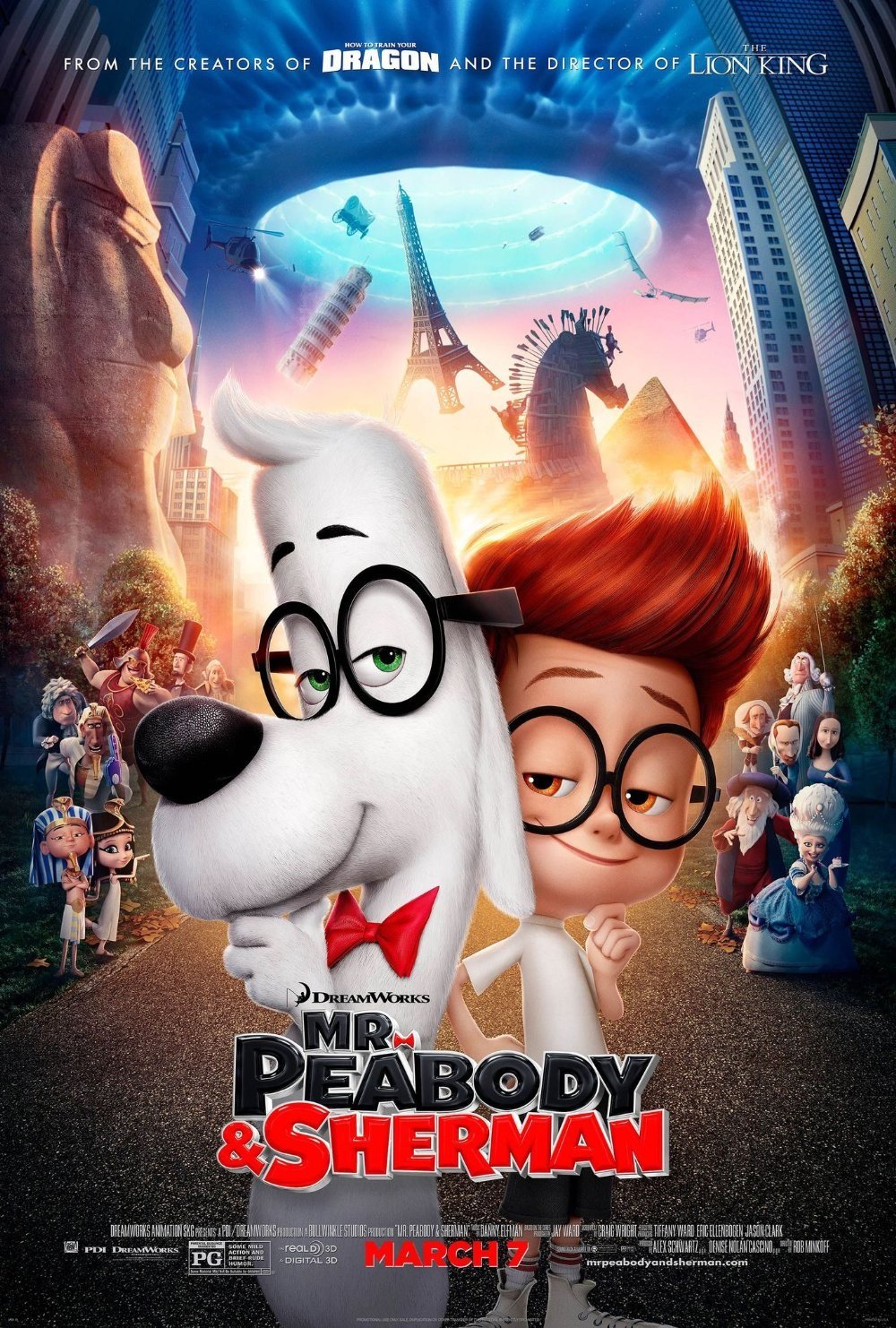 Mr. Peabody & Sherman (2008) - Vertical Movie Poster