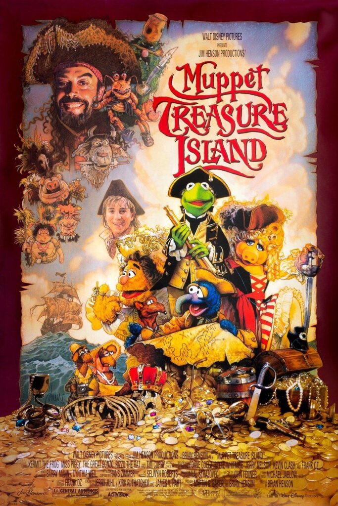Muppet Treasure Island (1996) - Vertical Movie Poster