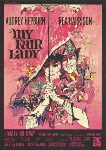 My Fair Lady (1964) - Vertical Movie Poster