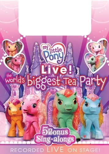My Little Pony Live! The World's Biggest Tea Party (2008) - Vertical Movie Poster