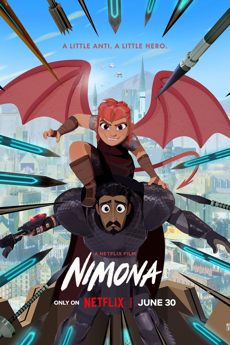 Nimona (2023) - Vertical Movie Poster