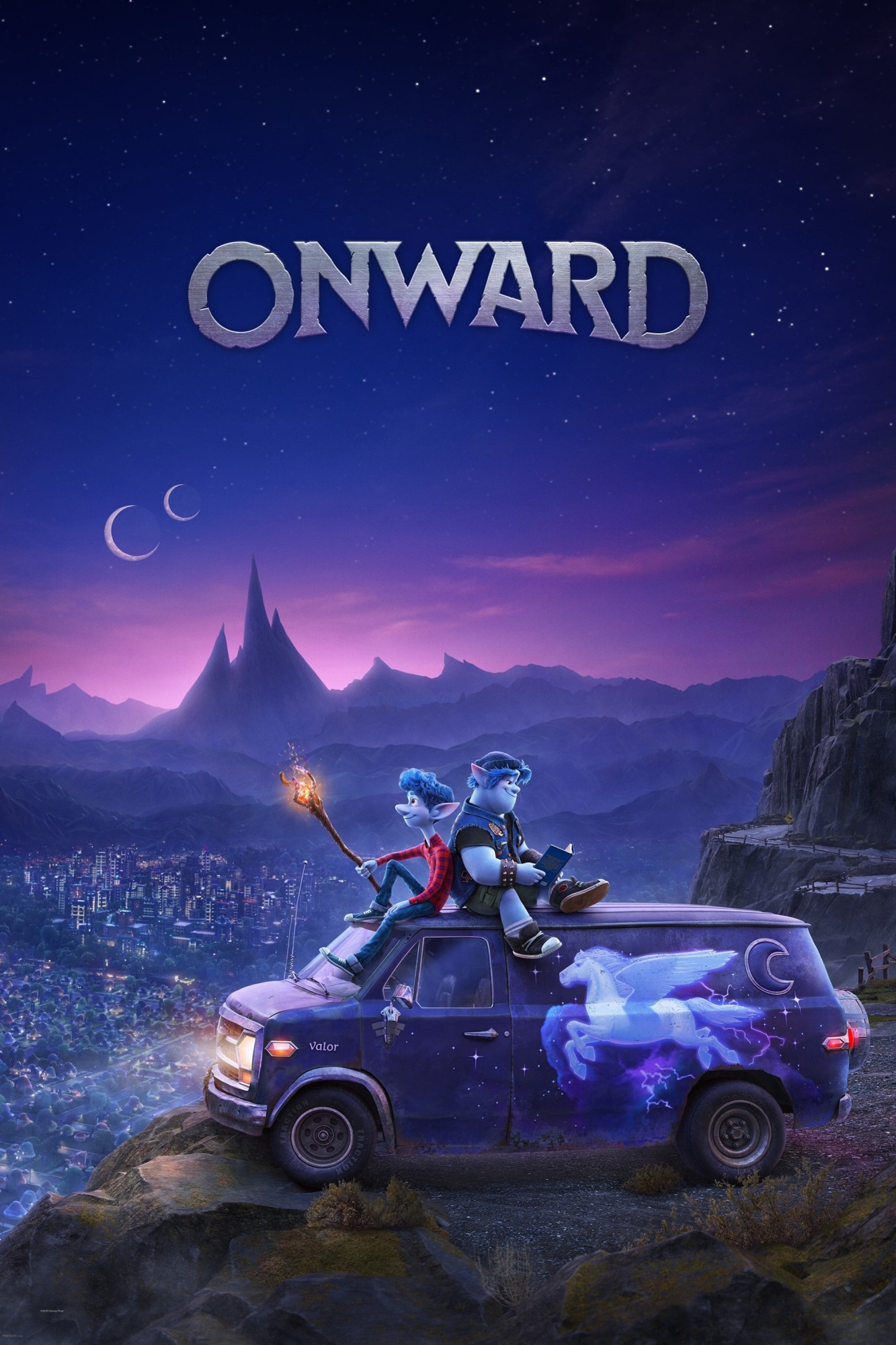 Onward (2020) - Vertical Movie Poster