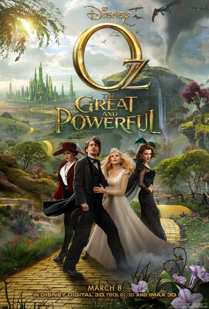 Oz the Great and Powerful (2013) - Vertical Movie Poster