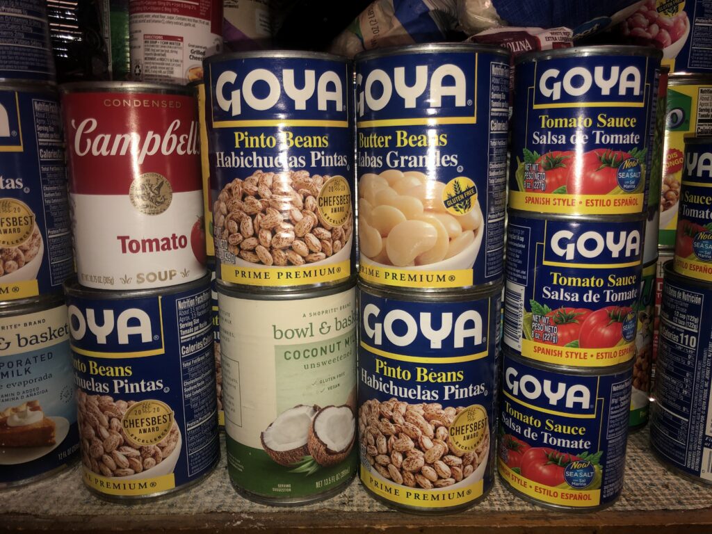 Pantry Stocking For Meal Prep