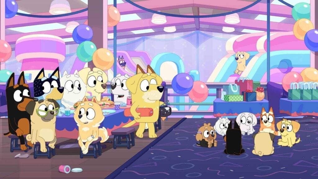 Pass The Parcel - Bluey - Birthday Cartoon Episodes - Season 3 Episode 14