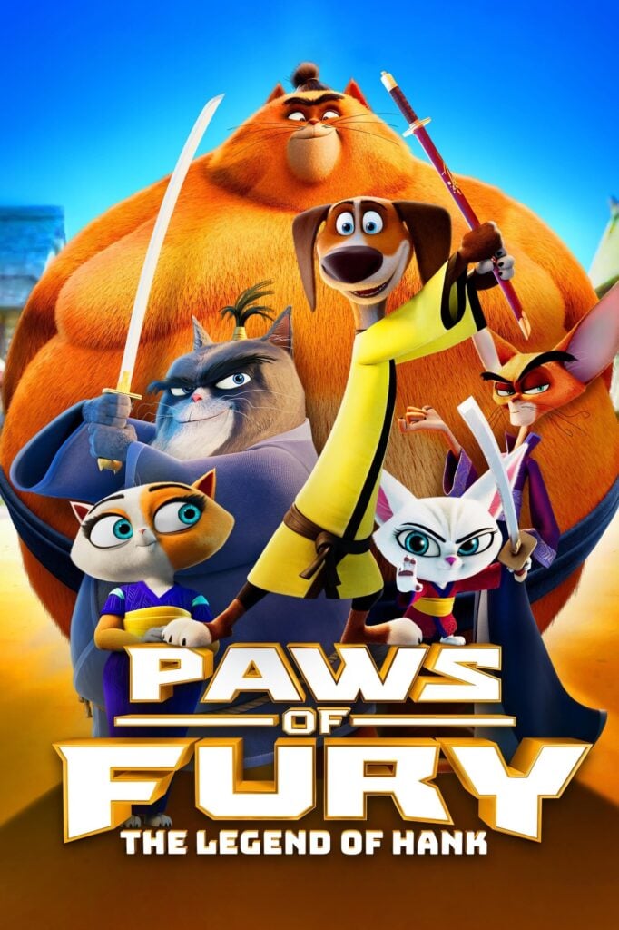 Paws of Fury: The Legend of Hank (2022) - Vertical Movie Poster