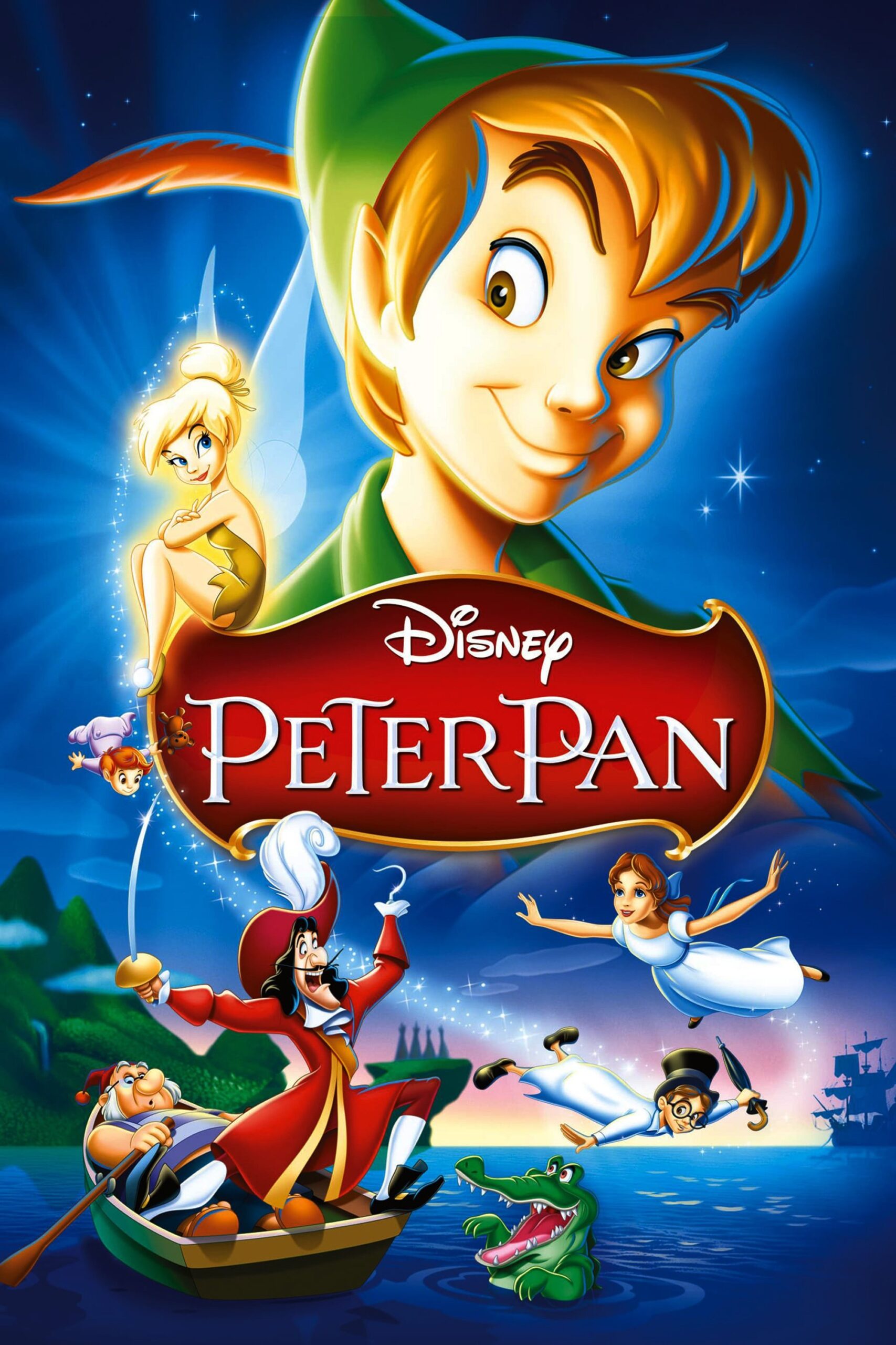 Peter Pan (1953) - Vertical Movie Poster