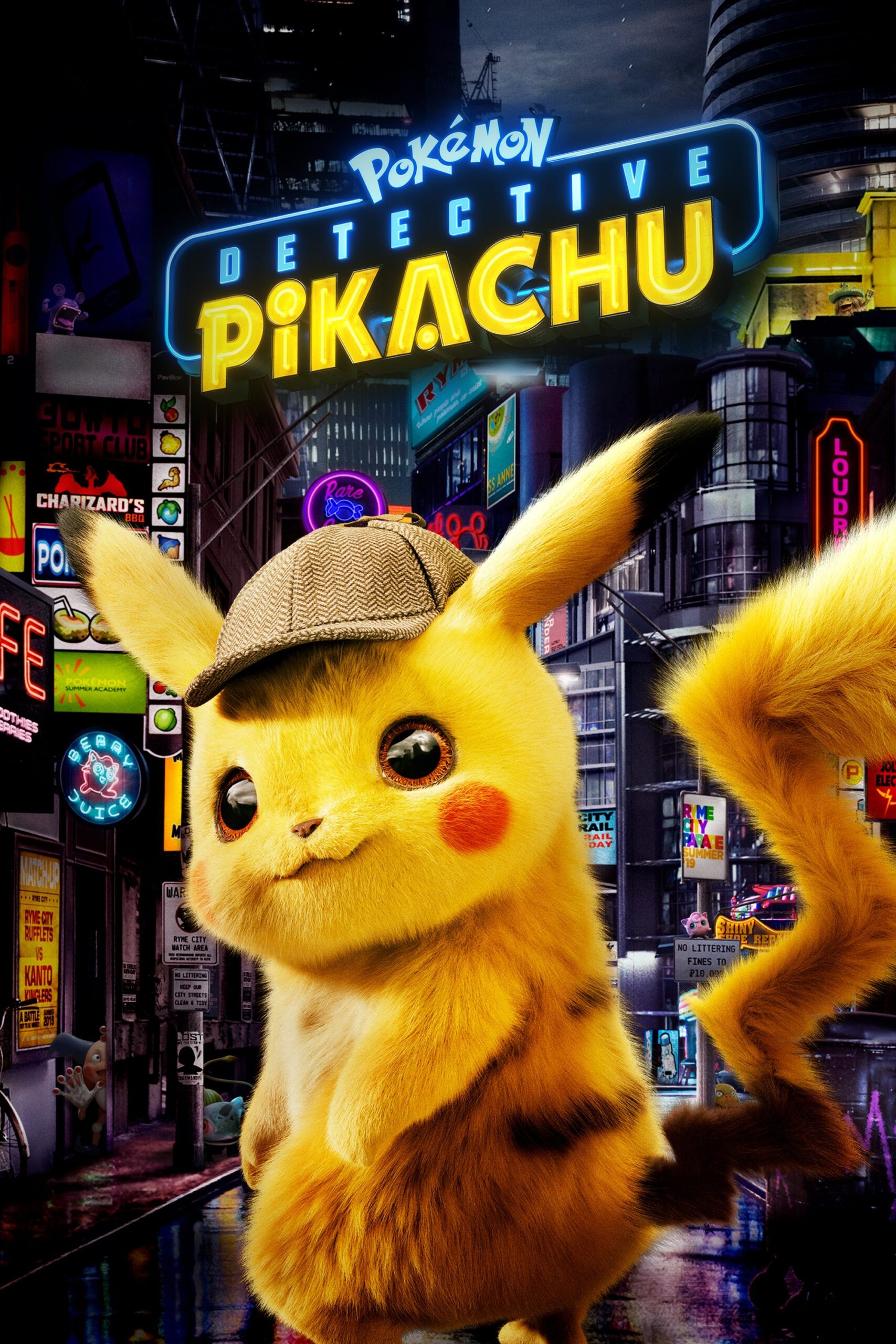 Pokémon: Detective Pikachu (2019) - Vertical Movie Poster