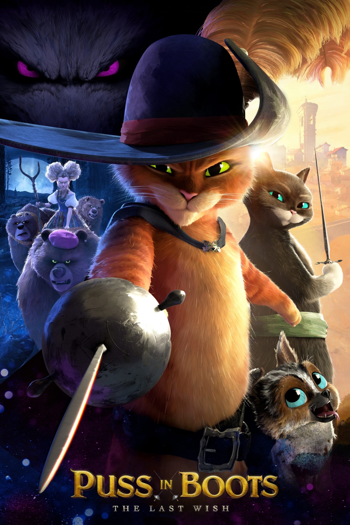 Puss in Boots: The Last Wish (2022) - Vertical Movie Poster