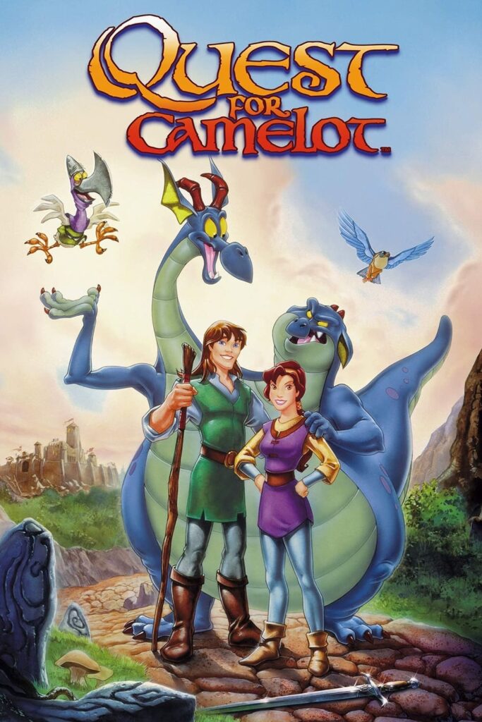 Quest for Camelot (1998) - Vertical Movie Poster