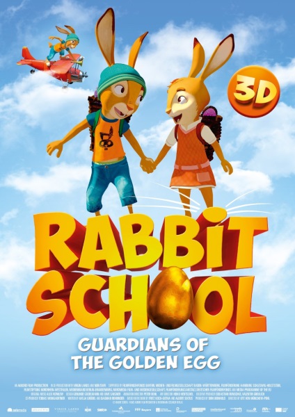 Rabbit School: Guardians of the Golden Egg (2017) - Vertical Movie Poster