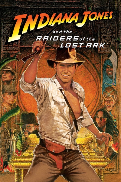 Raiders of the Lost Ark (1981) - Vertical Movie Poster
