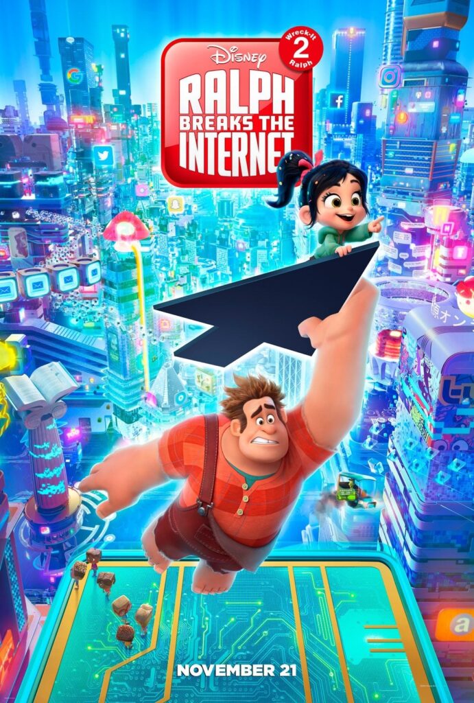 Ralph Breaks the Internet (2018) - Vertical Movie Poster