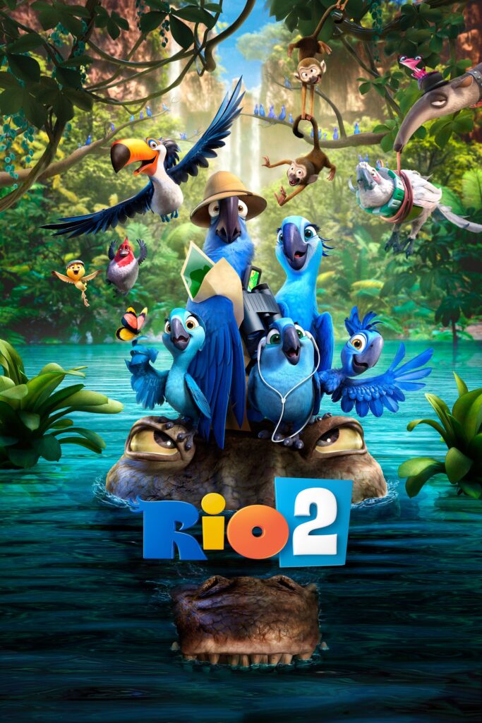Rio 2 (2014) - Vertical Movie Poster