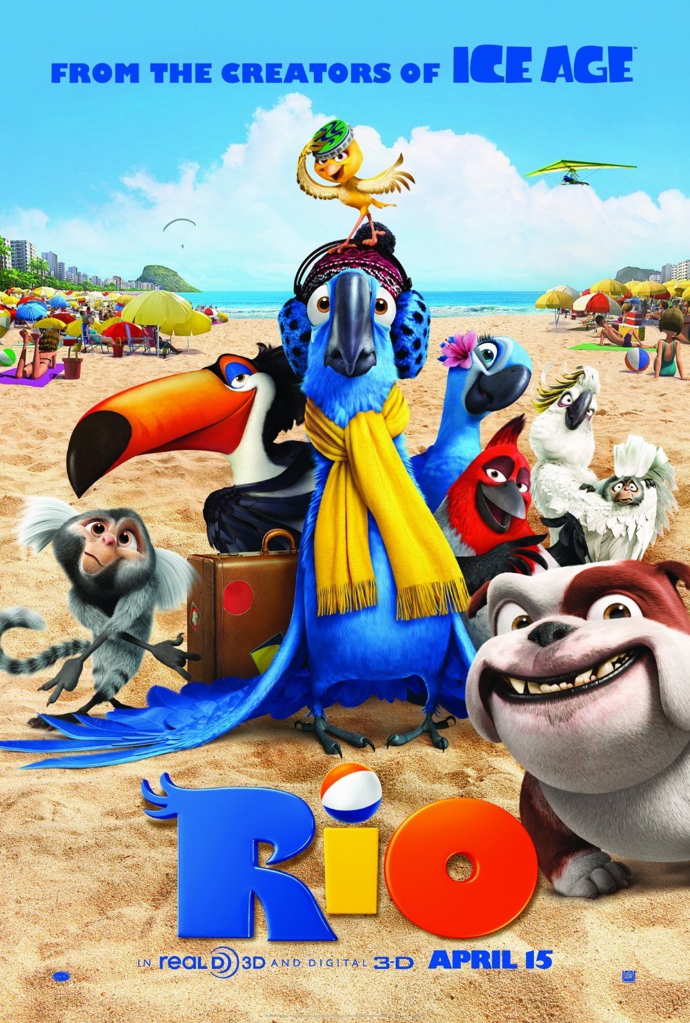 Rio (2011) - Vertical Movie Poster