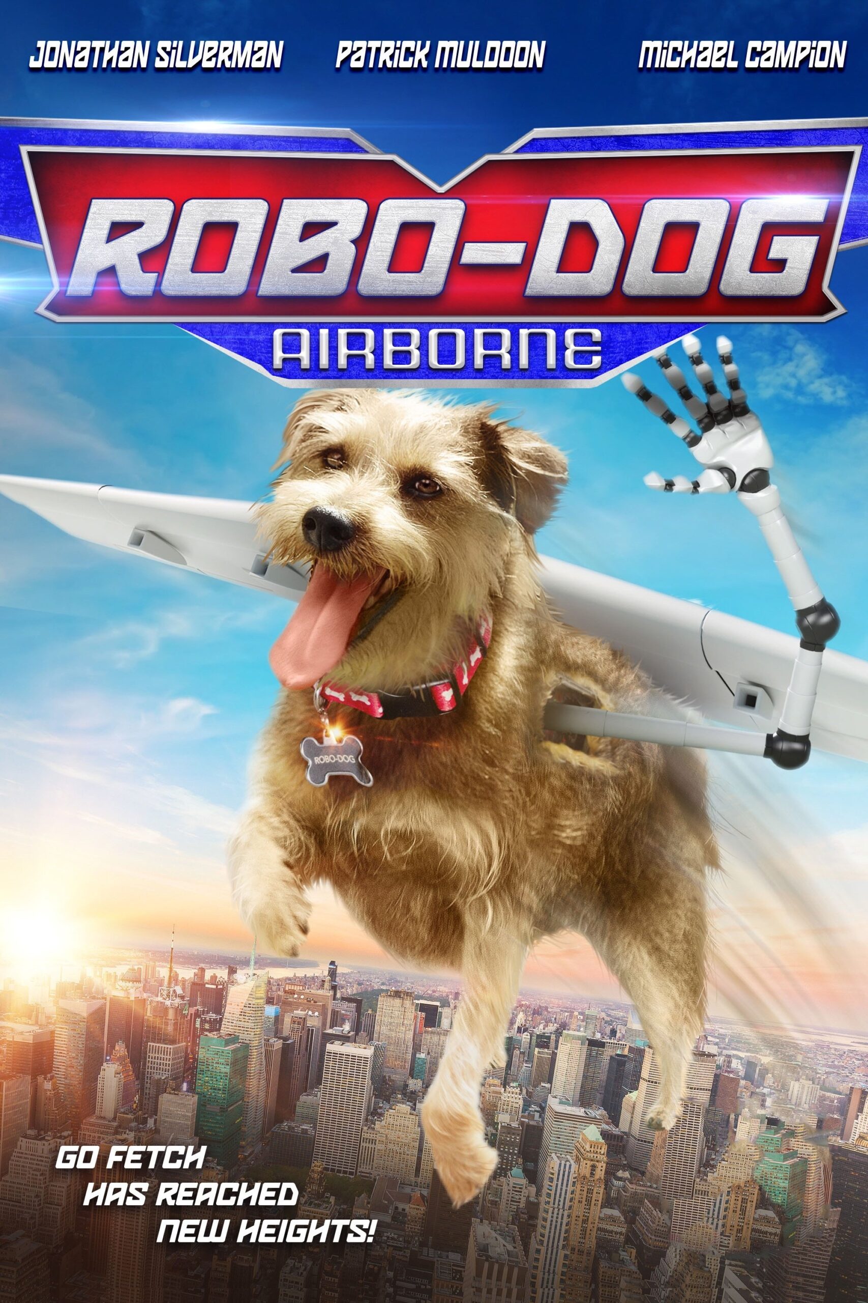 Robo-Dog: Airborne (2017) - Vertical Movie Poster