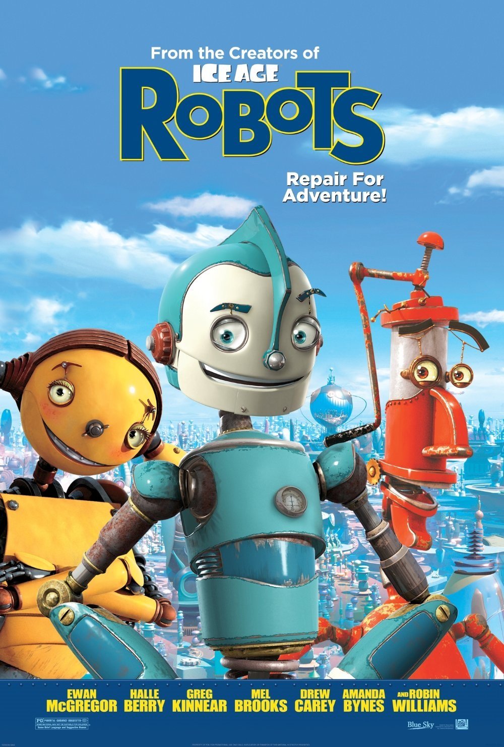 Robots (2005) - Vertical Movie Poster