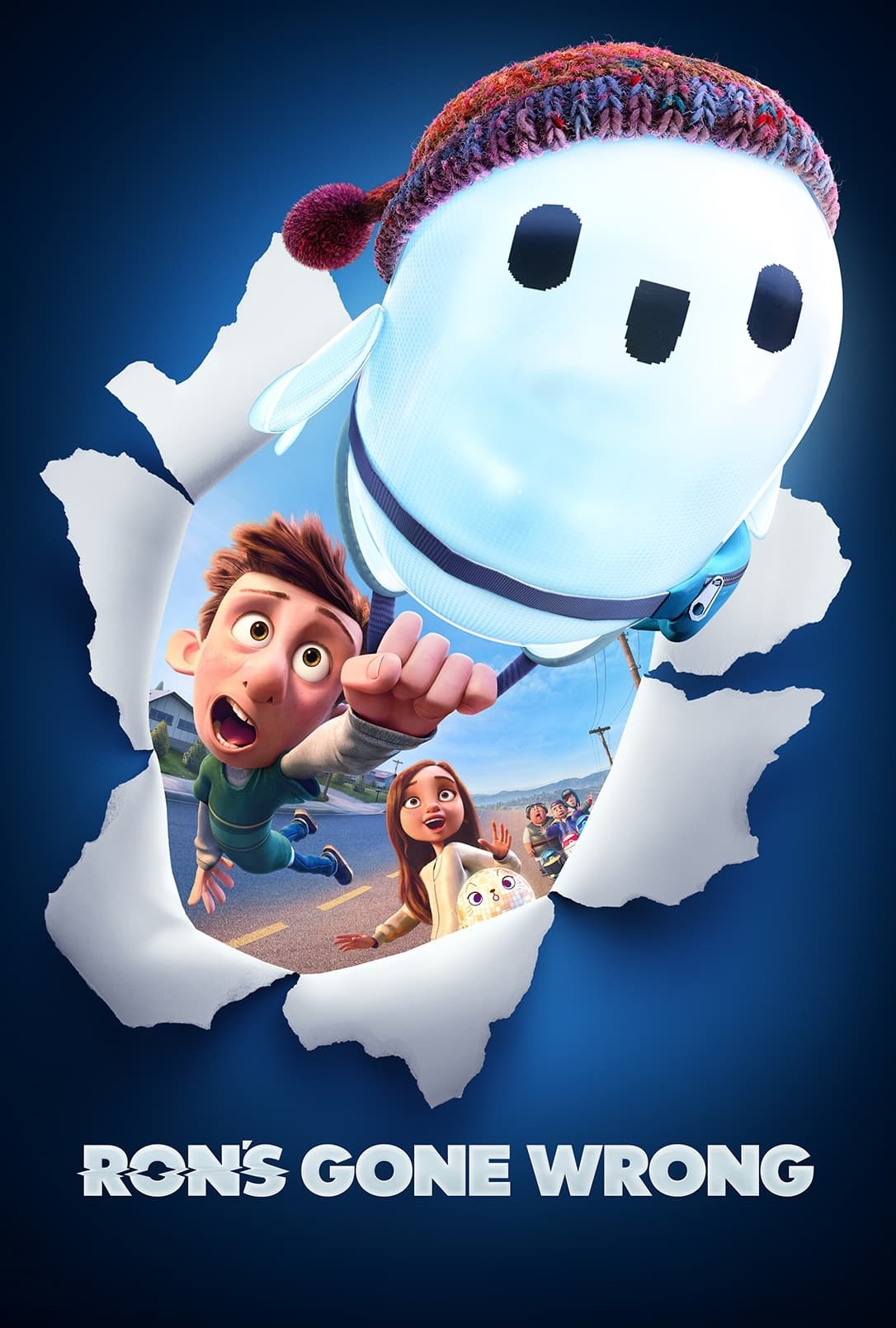 Ron's Gone Wrong (2021) - Vertical Movie Poster