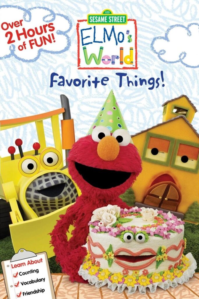 Sesame Street: Elmo's World: Favorite Things (2012) - Vertical Movie Poster