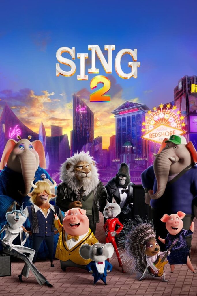 Sing 2 (2021) - Vertical Movie Poster