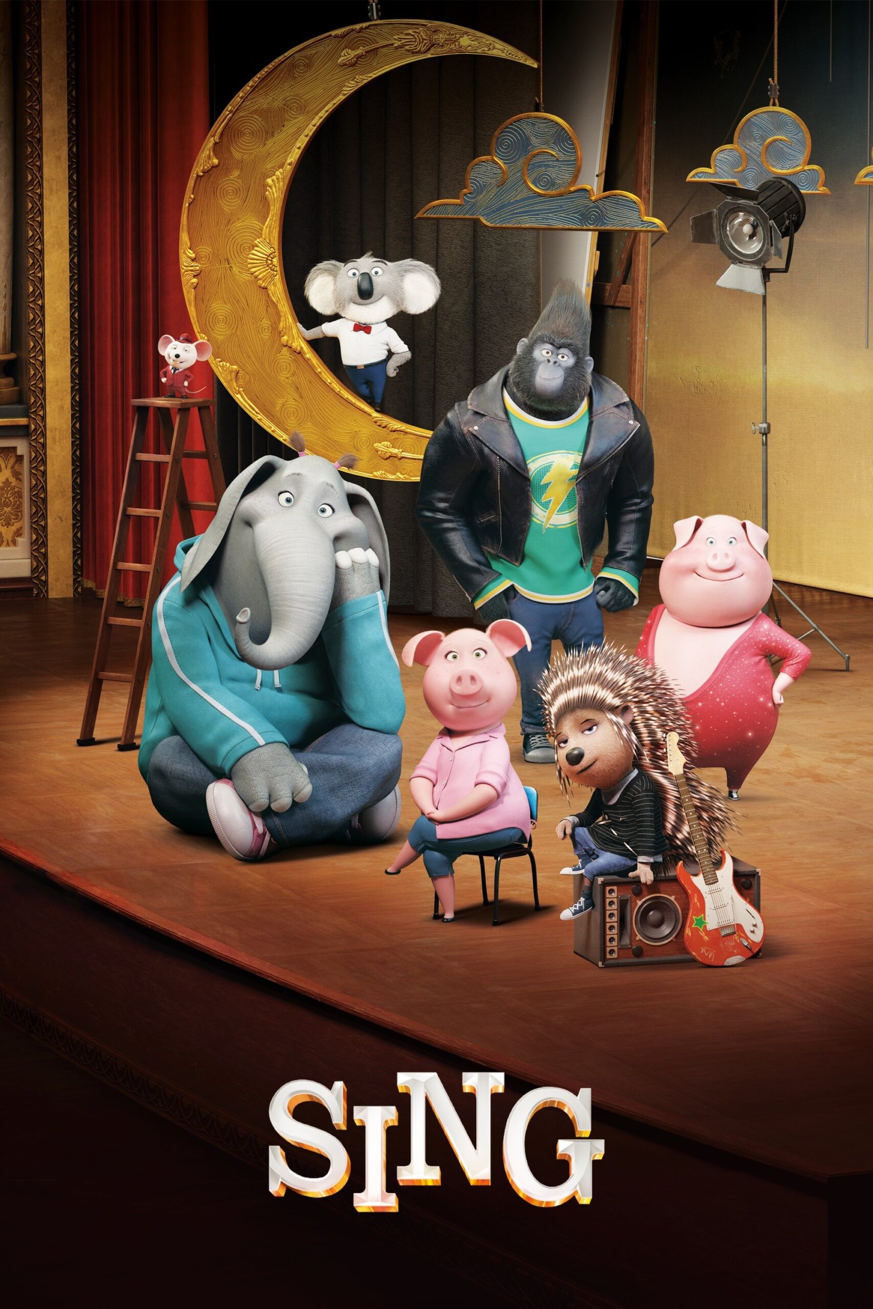 Sing (2016) - Vertical Movie Poster
