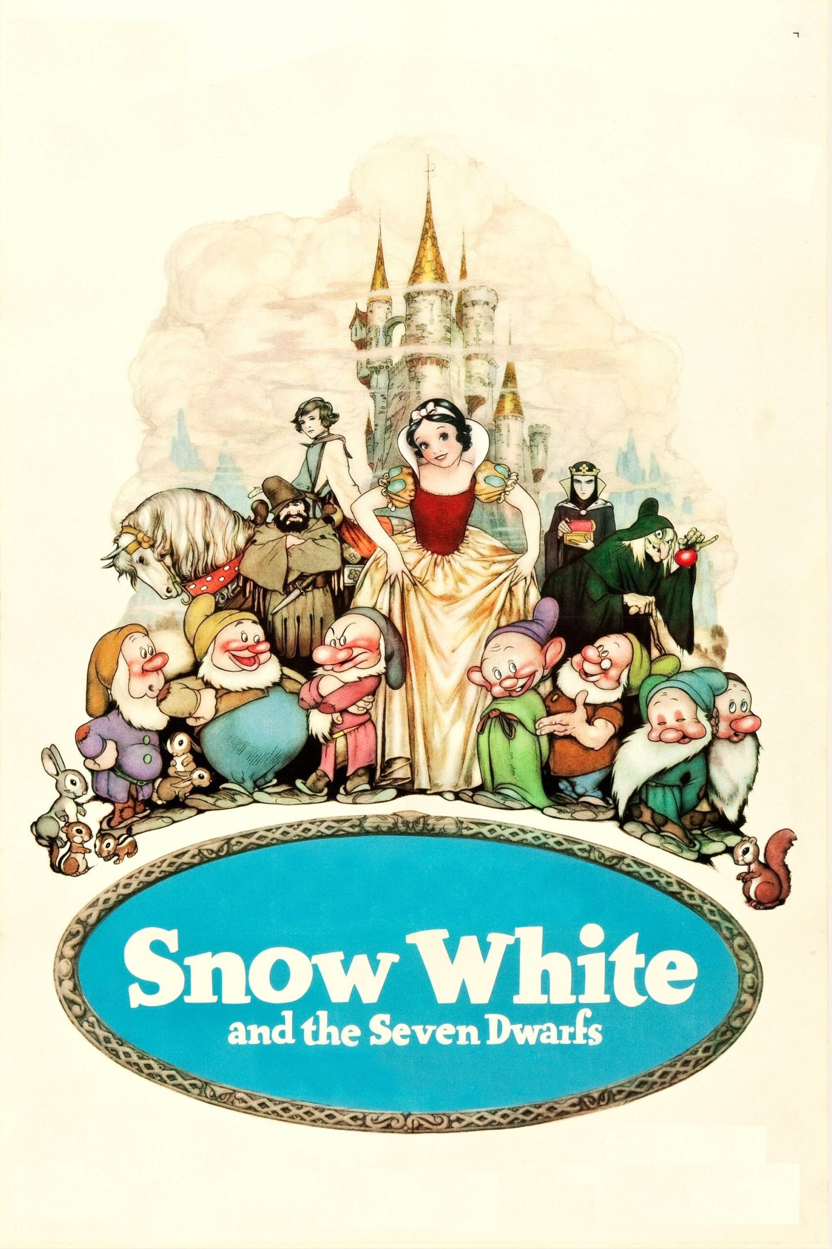 Snow White and the Seven Dwarfs (1937) - Vertical Movie Poster