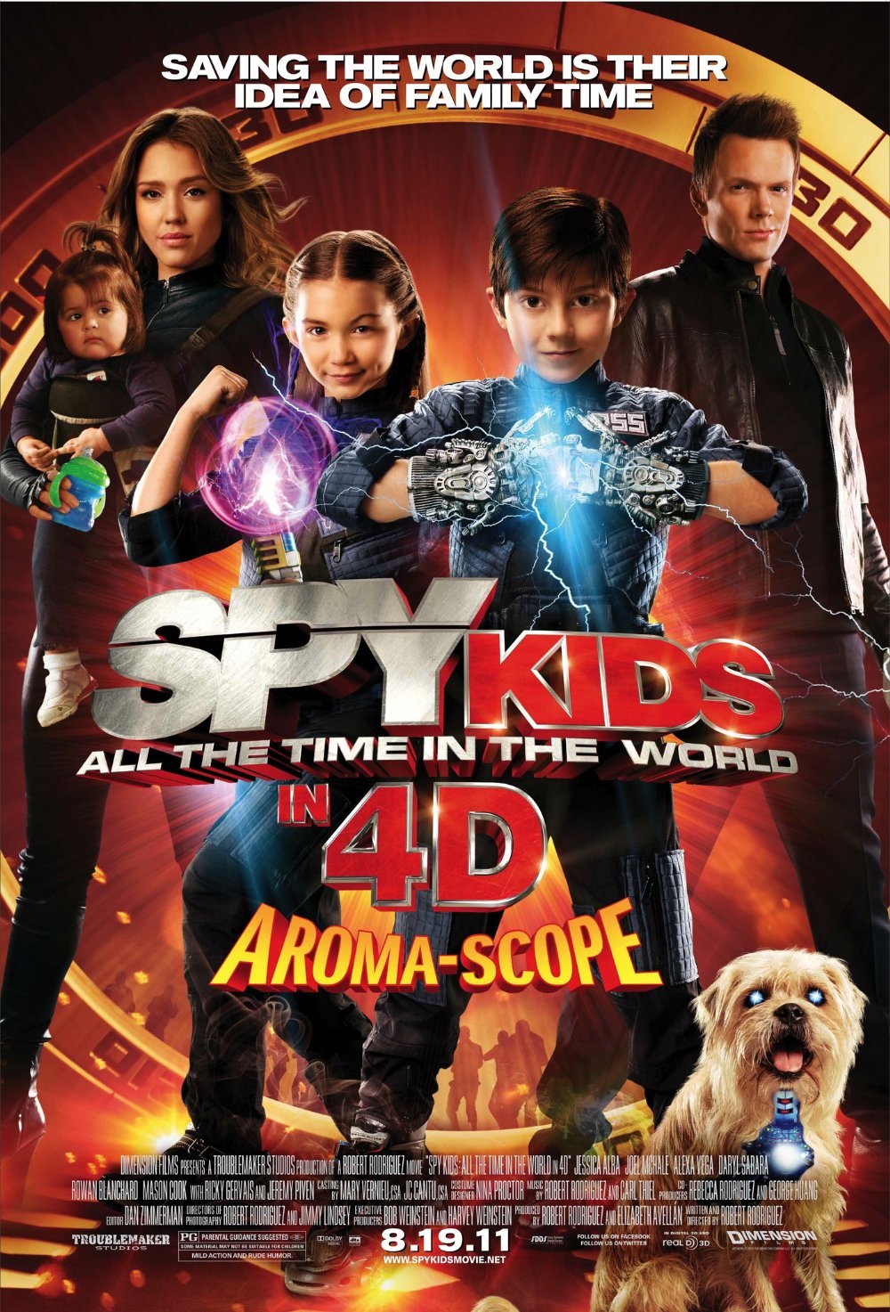 Spy Kids 4: All the Time in the World (2011) - Vertical Movie Poster
