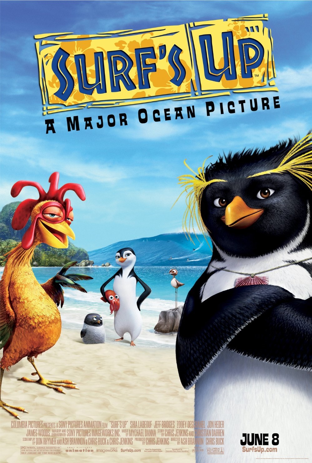 Surf's Up (2007) - Vertical Movie Poster