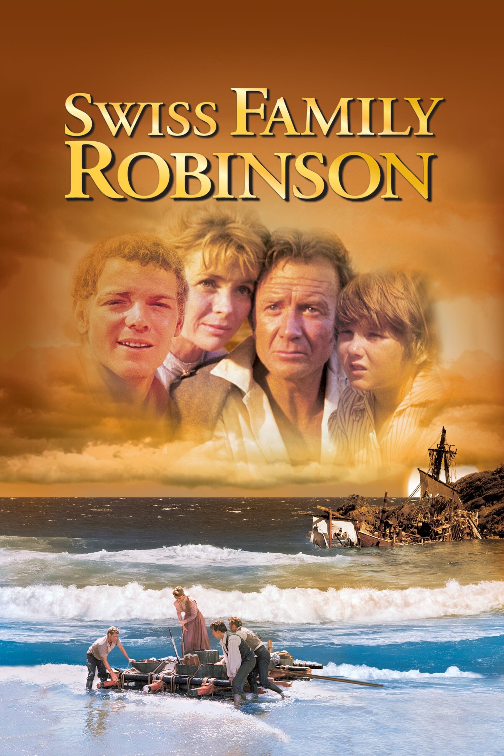 Swiss Family Robinson (1960) - Vertical Movie Poster