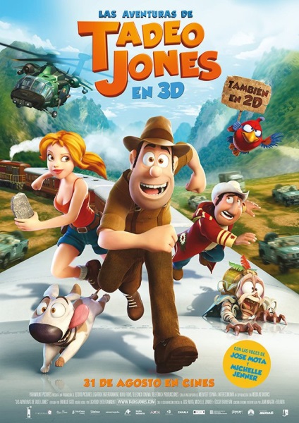 Tad: The Lost Explorer (2012) - Vertical Movie Poster