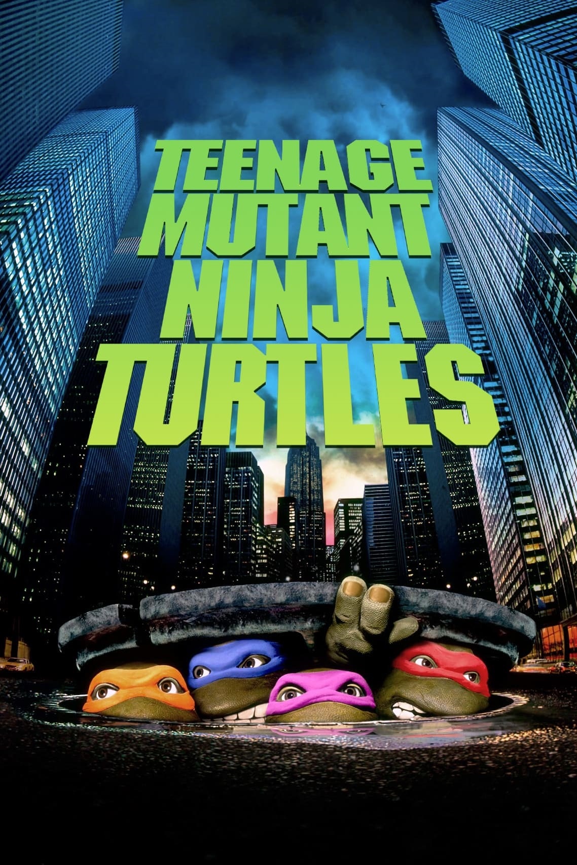 Teenage Mutant Ninja Turtles (1990) - Vertical Movie Poster