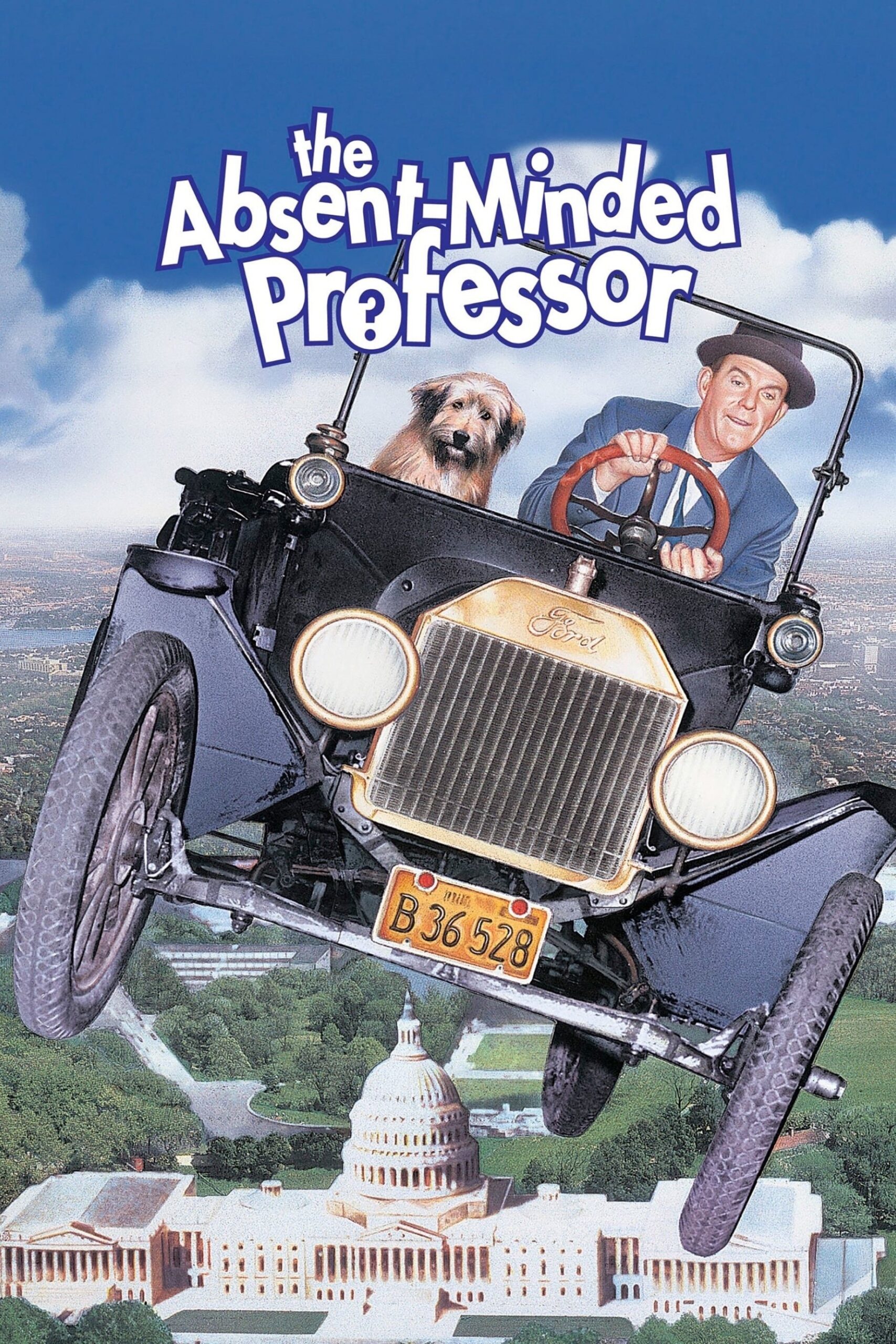 The Absent Minded Professor (1961) - Vertical Movie Poster