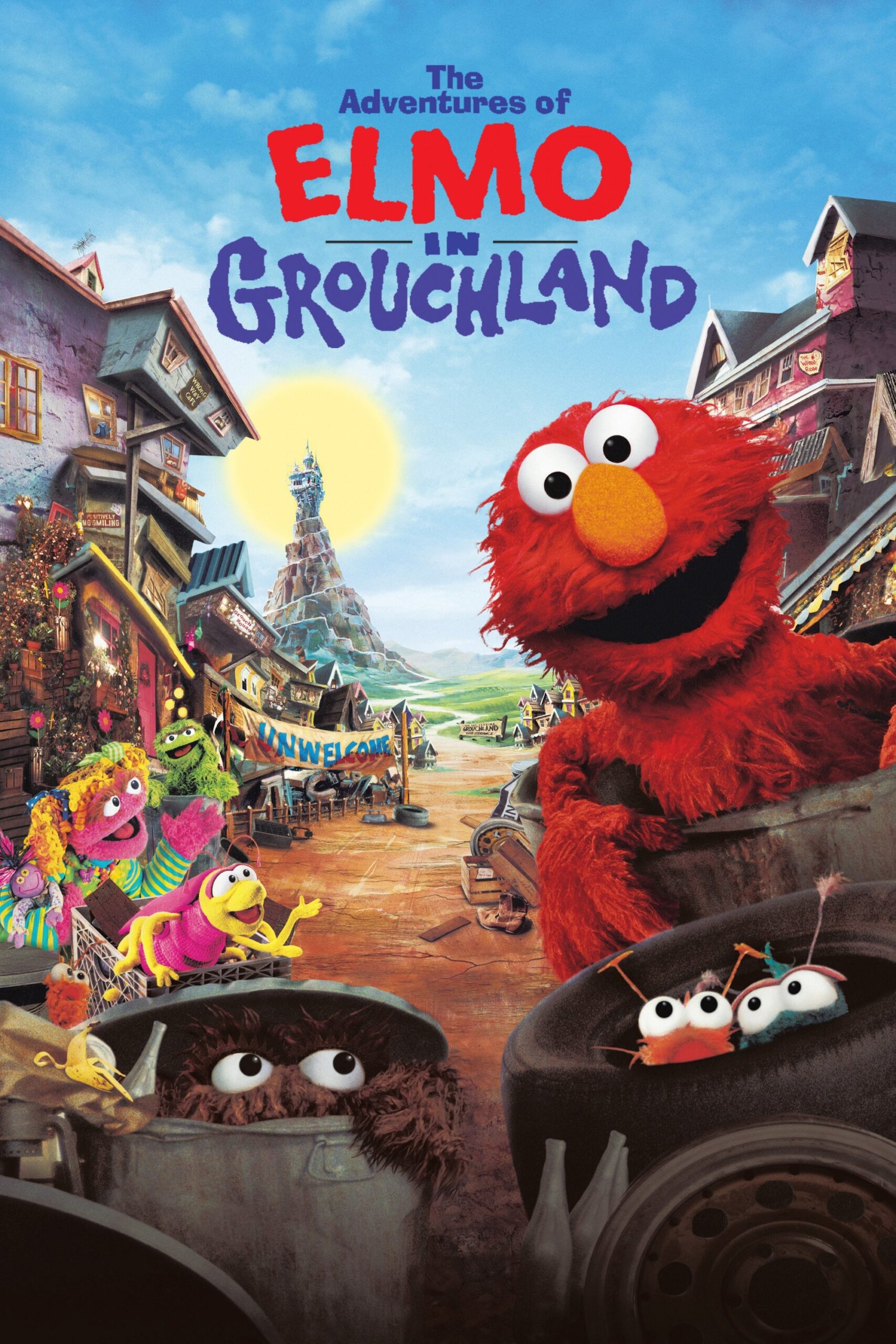 The Adventures of Elmo in Grouchland (1999) - Vertical Movie Poster
